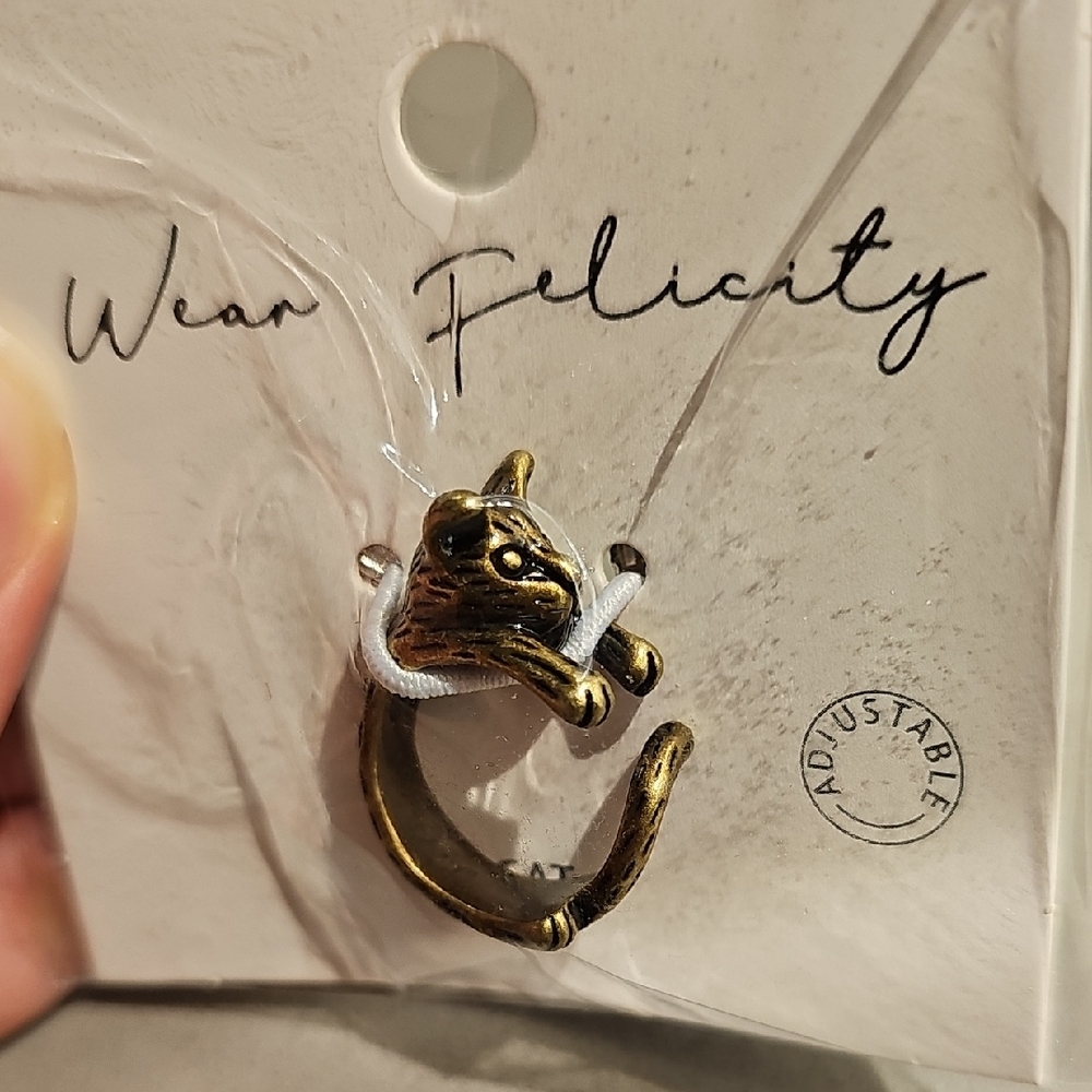 Gold Tiger Ring